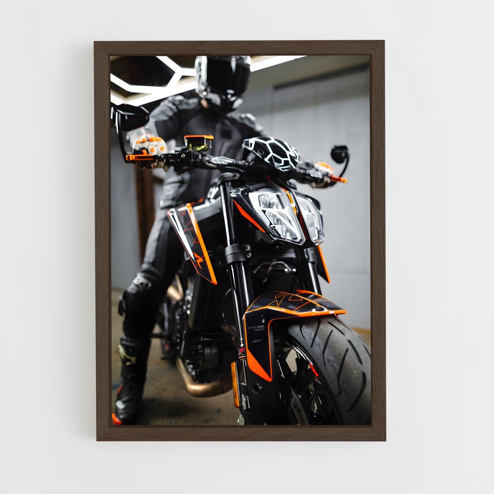 Poster 790 Duc Souverain – affiche KTM Moto (vue 5)